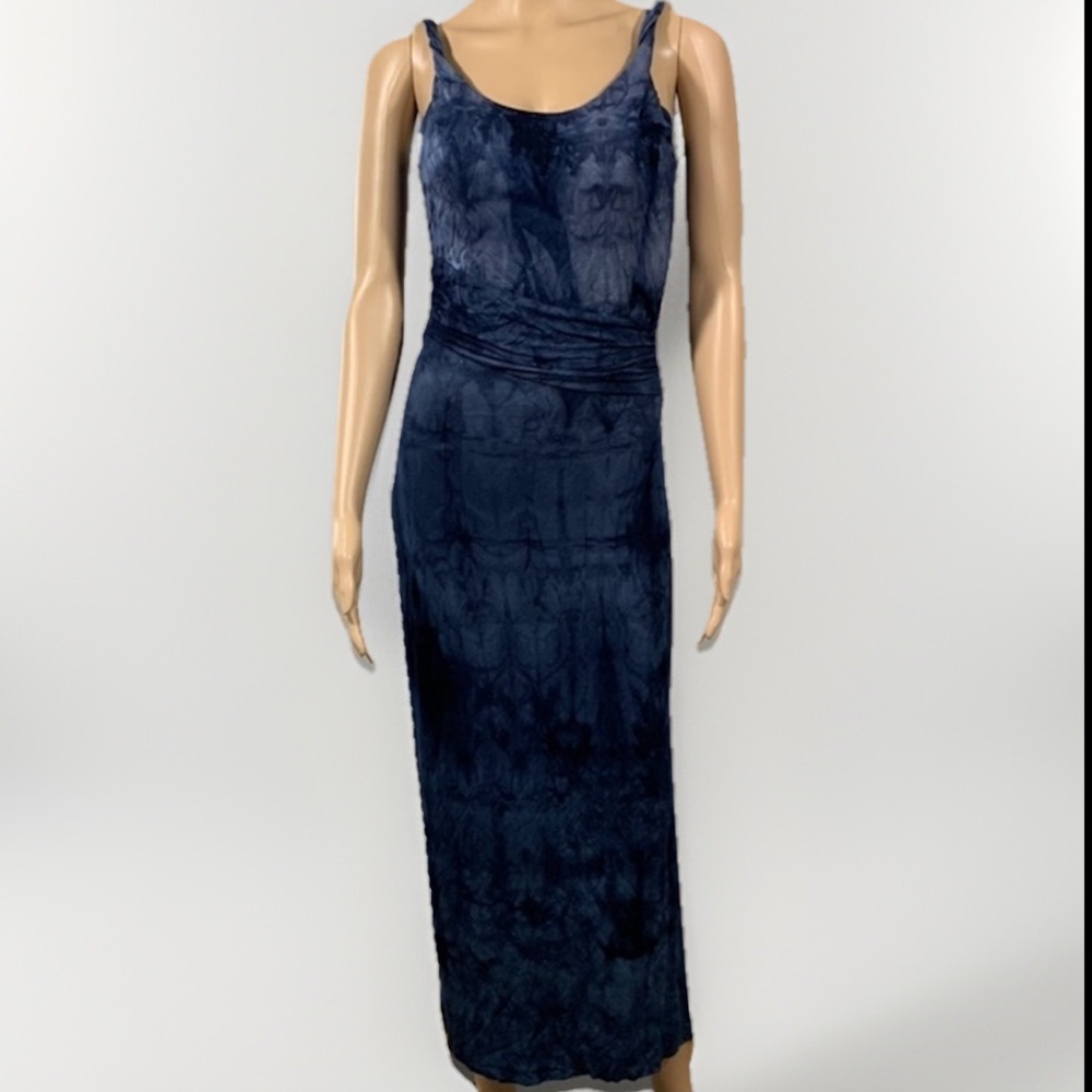 Tahari Women’s XS Tie Dye Slip Maxi Dress Beach Resortwear - Picture 1 of 9